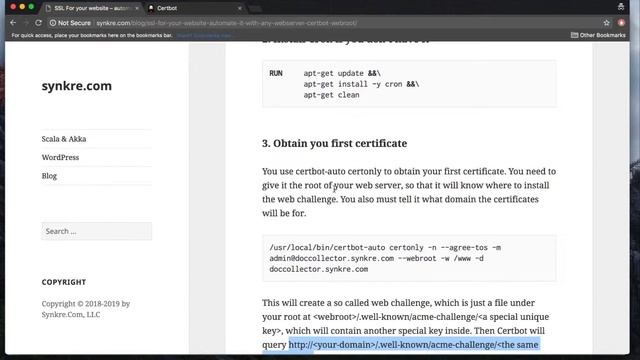 Letsencrypt: Certbot Automatic Certificate Generation and Renewal смотреть онлайн
