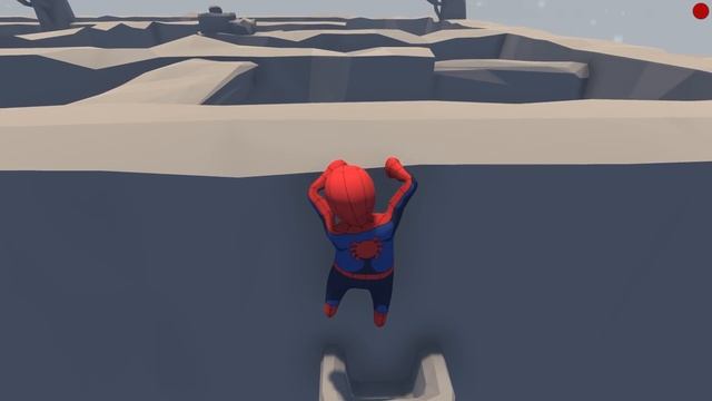 ВОТ КАК НАДО ЛЕТАТЬ В HUMAN FALL FLAT пластилиновые герои Володя Человек Паук и Железный Человек смотреть онлайн