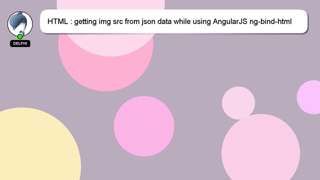 HTML : getting img src from json data while using AngularJS ng-bind-html смотреть онлайн