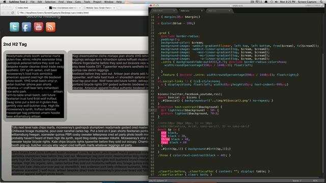 Sass Tutorials #12 - Build Your Own Function Part 2 - If Else смотреть онлайн