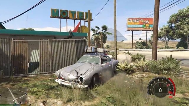 GTA 5 Моды: Volkswagen Karmann - Настоящие Машины! смотреть онлайн