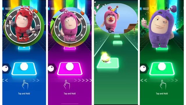 ODDBODS FUSE ? ODDBODS NEWT ? ODDBODS BUBBLES ? ODDBODS JEFF | TILES HOP EDM RUSH смотреть онлайн