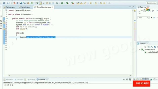 Prime Numbers Java Program | Write a Java Program to Check Number is Prime OR Not | wow google смотреть онлайн
