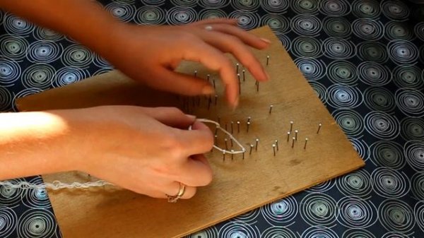 DIY Олень|Стринг Арт|String Art|Tumblr room decor