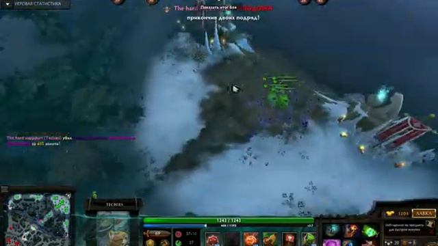 Dota 2   Techies Let's Play (Летсплей Русский минер)