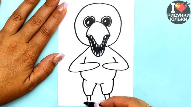Как нарисовать ЖЕЛТОГО | Радужные Друзья рисунки для срисовки | Рисунки Юльки Роблокс смотреть онлайн