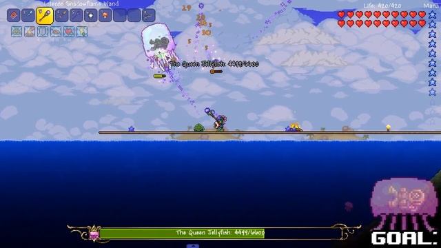 THE QUEEN JELLYFISH HUNT! - Terraria 1.3 MODDED SEASON 2 v1 - Ep.6 смотреть онлайн