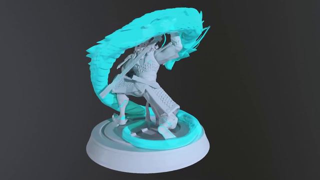 Genji Baihu model for 3d printing смотреть онлайн