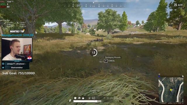 PUBG 1 Man Squads - sprEEEzy uses the Fuzzface Strategy смотреть онлайн