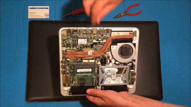 Dell Inspiron 2350 All-in-One disassembly W07c смотреть онлайн