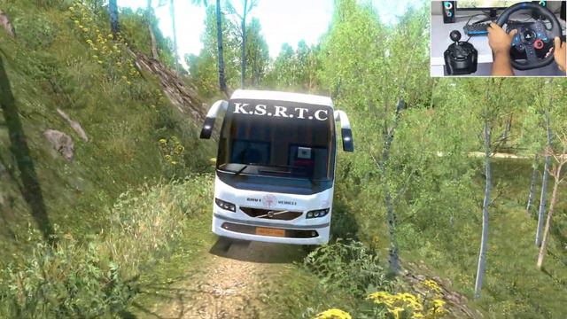Volvo Off-road Bus Driving | Indian Bus Simulator | Euro Truck Simulator 2 Indian Bus Mod смотреть онлайн