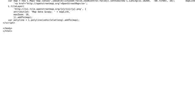 GIS: Passing data into leaflet js via a php script смотреть онлайн