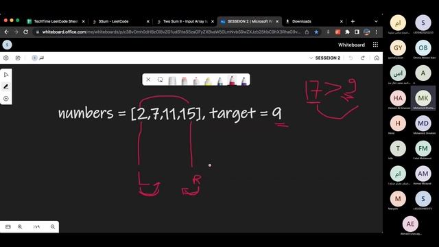 Two Sum II - Input Array Is Sorted - Leetcode 167 - C++ - بالعربي смотреть онлайн