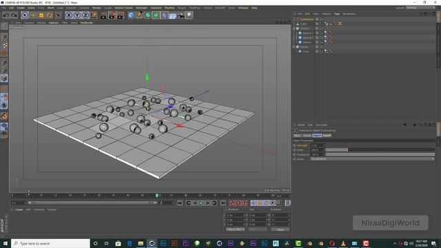 Rigging Balls Dynamic - Cinema 4D Tutorial смотреть онлайн
