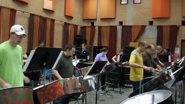 Richland's Steel Band Reharsall with Gary Gibson смотреть онлайн
