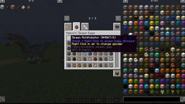 Minecraft Java Jurassic World Reborn Mod Dinosaur Showcase (Part 2) смотреть онлайн
