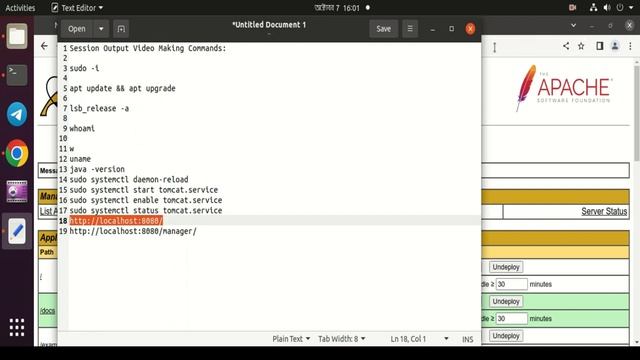 Apache Tomcat Installation Configuration Service Provider On Linux смотреть онлайн