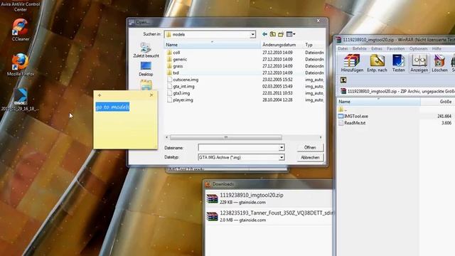 Gta sa adding cars tutorial (Img tool) смотреть онлайн