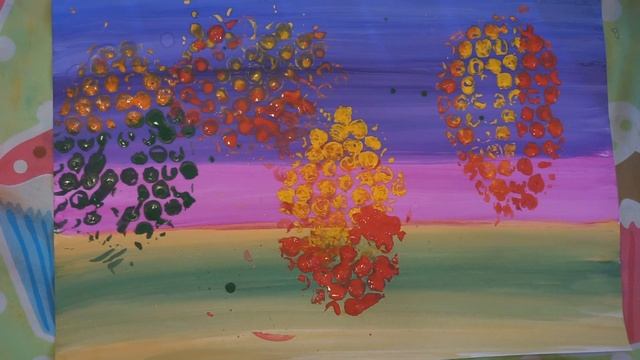 ТРИ ОЧЕНЬ ПРОСТЫХ СПОСОБА НАРИСОВАТЬ ОСЕНЬ! смотреть онлайн