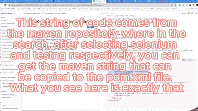 4 Selenium first Setup Creation of your first Maven Project смотреть онлайн