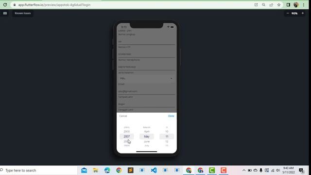FLUTTERFLOW - FORM REGISTERATION - PART 1 смотреть онлайн