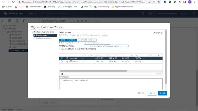 How to add NFS Datastore to VMware ESXi 7.0 |Install and configure NFS Server on Windows Server 201 смотреть онлайн