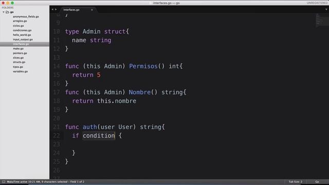 16.- Curso Go - Interfaces смотреть онлайн