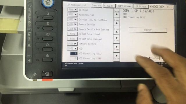 Ricoh Reset password смотреть онлайн