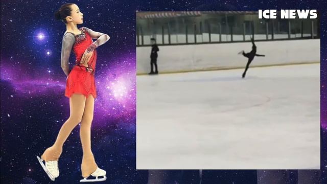 Камила Валиева исполнила ЧЕТВЕРНОЙ ТУЛУП + ТРОЙНОЙ ТУЛУП смотреть онлайн