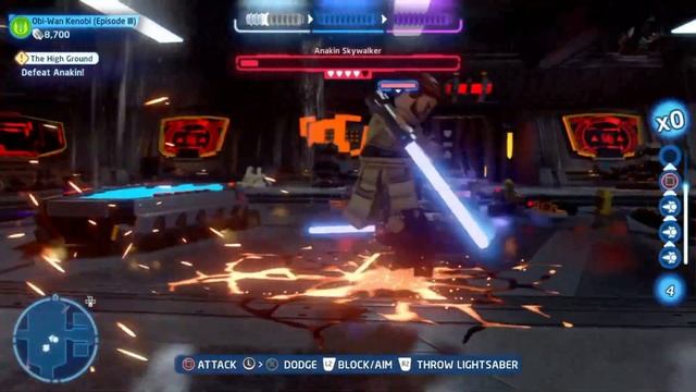 Obi Wan Kenobi Vs Anakin Skywalker | Lego Star Wars The Skywalker Saga смотреть онлайн