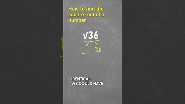 How To Find The Square Root Of A Number #square #squareroot #maths #mathematics #year6 #math