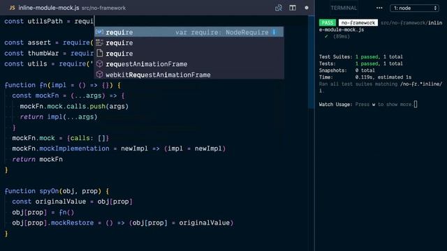 05 jest mock a javascript module in a test SJW0hGEfX смотреть онлайн