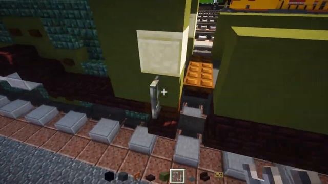 Minecraft GNR Stirling Single Steam Train Tutorial смотреть онлайн