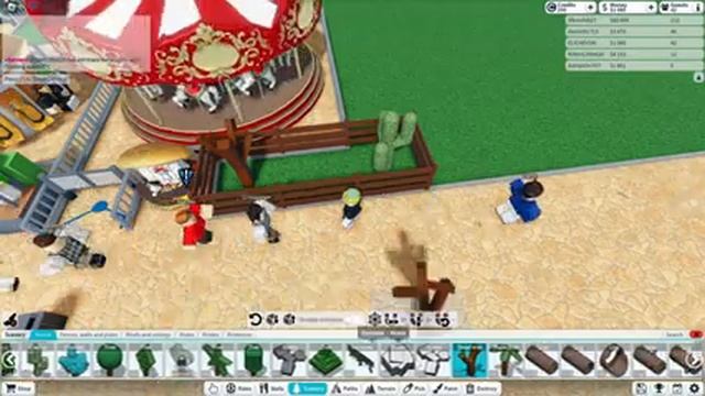 СТРОИМ НОВЫЕ РАЗВЛЕЧЕНИЯ В ПАРКЕ АТТРАКЦИОНОВ! | Roblox смотреть онлайн