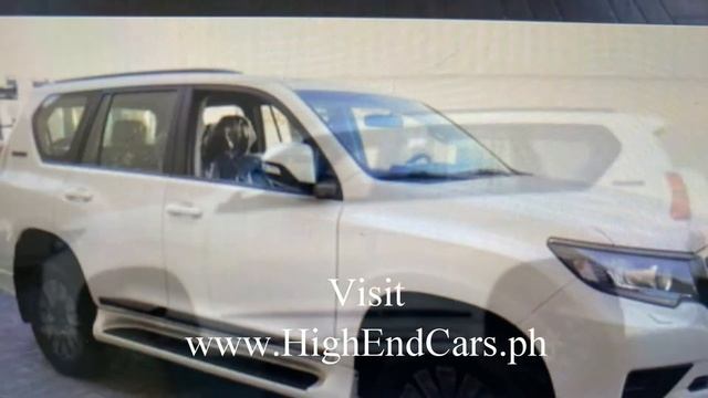 2021 TOYOTA LAND CRUISER PRADO MIDNIGHT EDITION DUBAI DIESEL WHITE смотреть онлайн