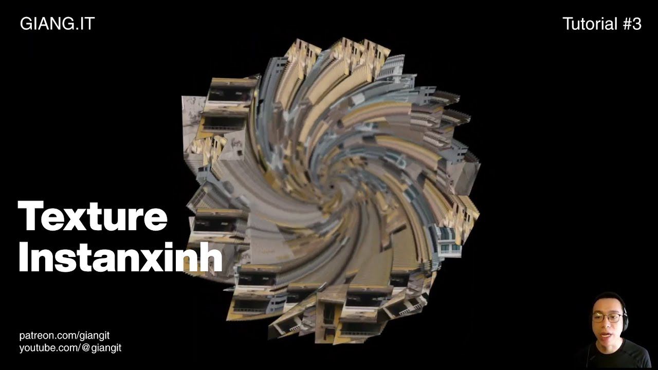 (EN) TOUCH DESIGNER TUTORIAL #3_TEXTURE INSTANXINH смотреть онлайн