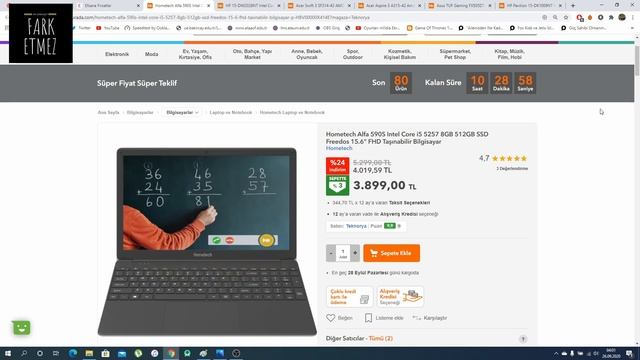 Laptop Tavsiyeleri-Eylül 2020(26/09/2020) смотреть онлайн