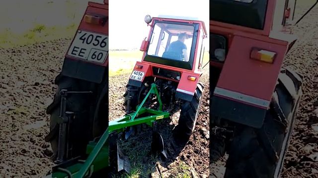 Пашем плугом собственного производства Плн 2-25 смотреть онлайн