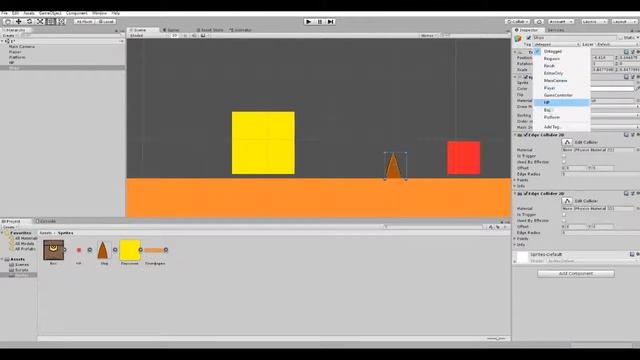 Коллайдеры | #2 | Игра с нуля Unity смотреть онлайн