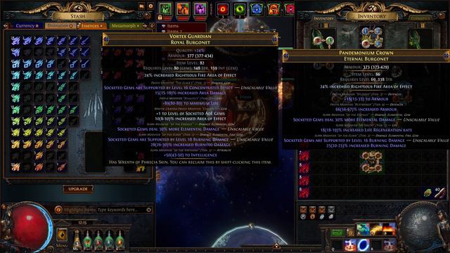 Crafting Righteous Fire Helm - Path of Exile Crafting Guide смотреть онлайн