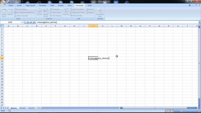 Microsoft Excel - VBA Messagebox Demo & Learning Part 2 смотреть онлайн