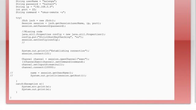 JSchException timeout: socket is not established смотреть онлайн