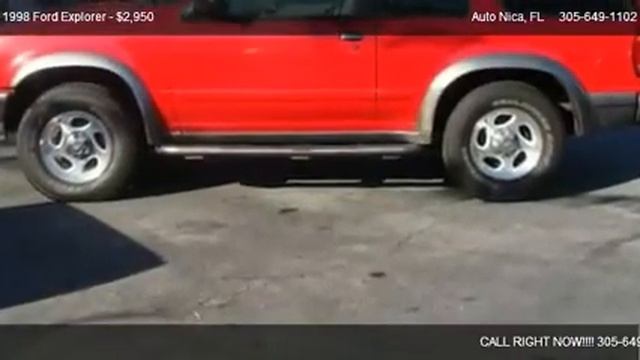 1998 Ford Explorer Sport 4x4- for sale in Miami, FL 33135 смотреть онлайн