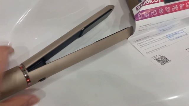 Распаковка — Выпрямитель для волос Redmond RCI-2337 смотреть онлайн