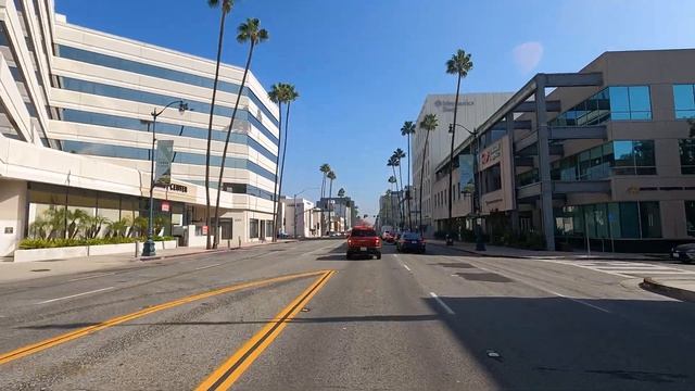 Driving entire Wilshire Boulevard from Santa Monica to Downtown Los Angeles [4K UHD 60fps] Nov 2021 смотреть онлайн