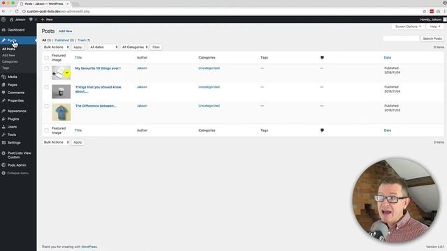 Admin Columns WordPress Plugin - Custom Columns for Post Lists Tutorial 2017 смотреть онлайн