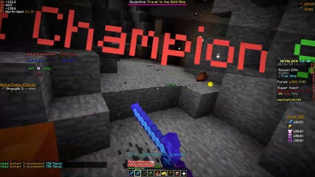 Zombie Slayer lvl 7 | Hypixel Skyblock смотреть онлайн