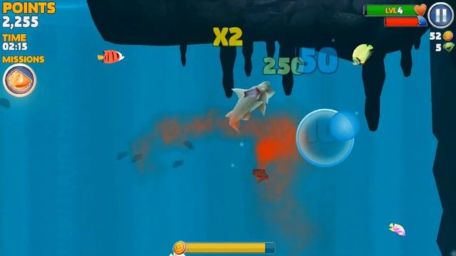 Hungry Shark Evolution: Gameplay Walkthrough Part 1 - Gotta Eat 'Em All! (iOS, Android) смотреть онлайн