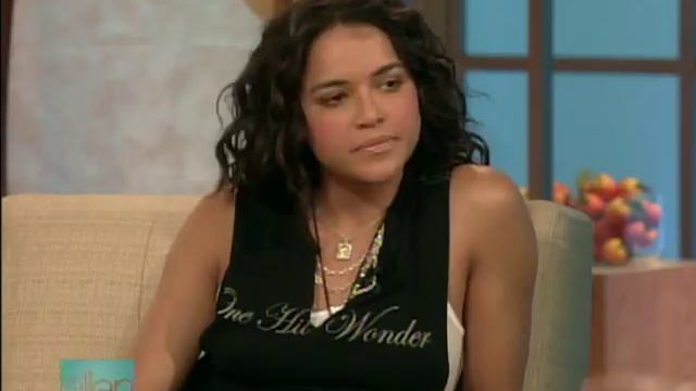 Michelle Rodriguez Interview Ellen DeGeneres Show