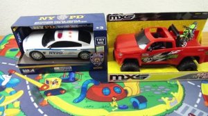 Полицейская машина + пикап